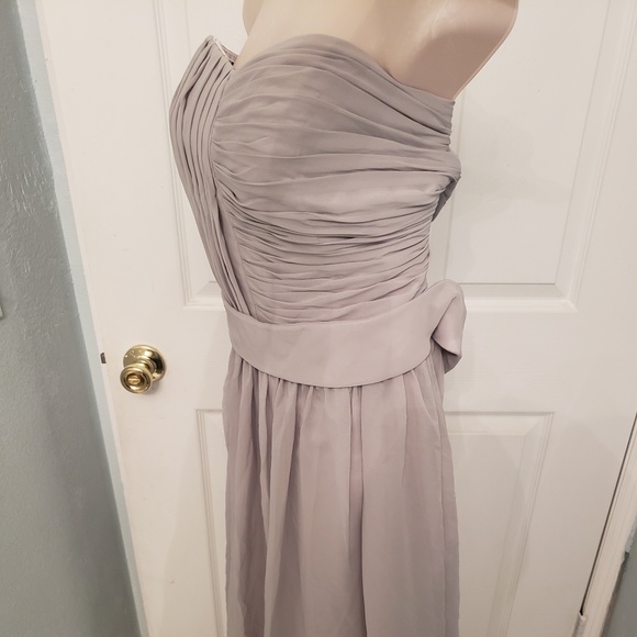 Grey Formal Prom/Wedding Dress - Picture 6 of 7